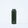 BOTTIGLIA TERMICA SPO.MII+T.ST 600 ml-7x7x25 PLAIN PALM GREEN