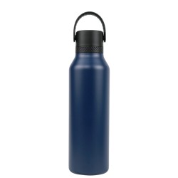 copy of BOUTEILLE THERM. SPOR.MII+C.ST 600 ml-7x7x25 PLAIN NAVY BLEU