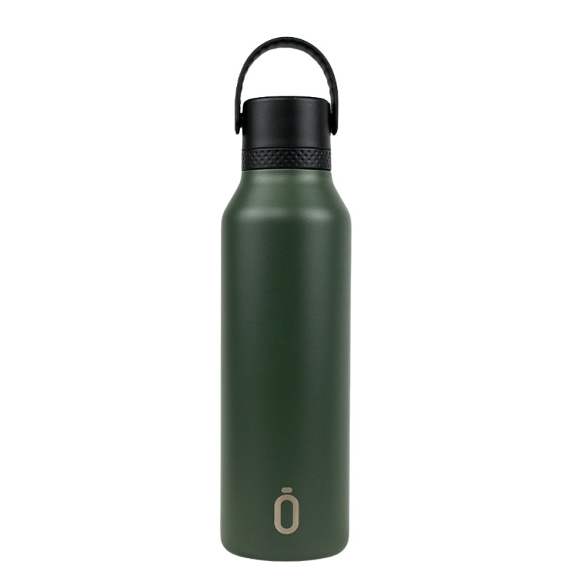 THERMAL BOTTLE SPORT MII+C.ST 600 ml-7x7x25 PLAIN PALM GREEN