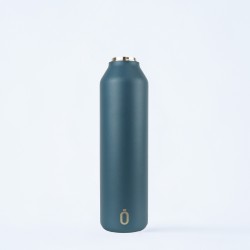 THERMAL BOTTLE SPORT MII+C.ST 1L-8.5x8.5x31.5 PLAIN OCEAN