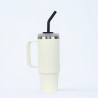 THERMAL BOTTLE LATT 800 ml - 14x23.8 CM PLAIN CREAM