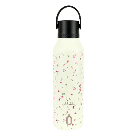 BOTTIGLIA TERMICA SPO.MII+T.ST 600 ml-7x7x25 LULALILA FLORETS